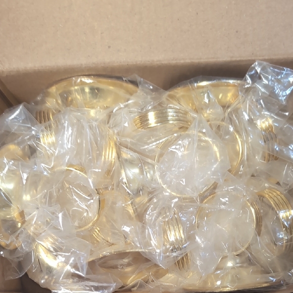 Gray Bunny Gold‎ Tabletop Card Holder - Picture 2 of 4